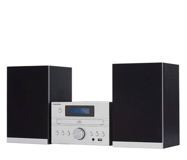 Thomson Mini Bluetooth Bass Boost CD DAB+ 50W Srebrna - 1350698 - zdjęcie 2